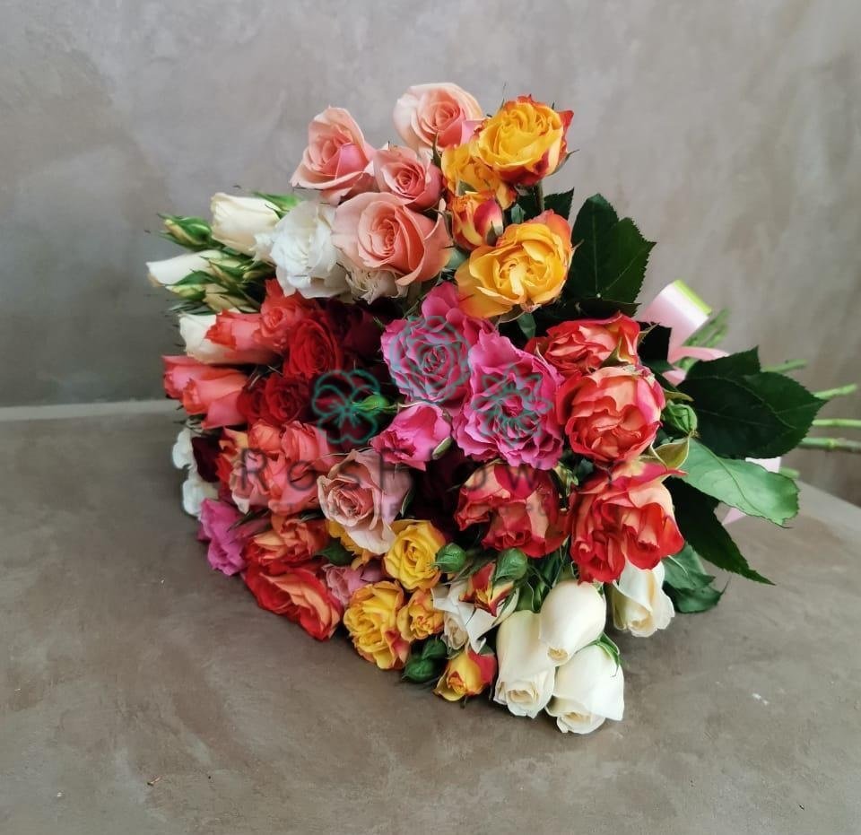 Букет цветов из: Розы в Орда