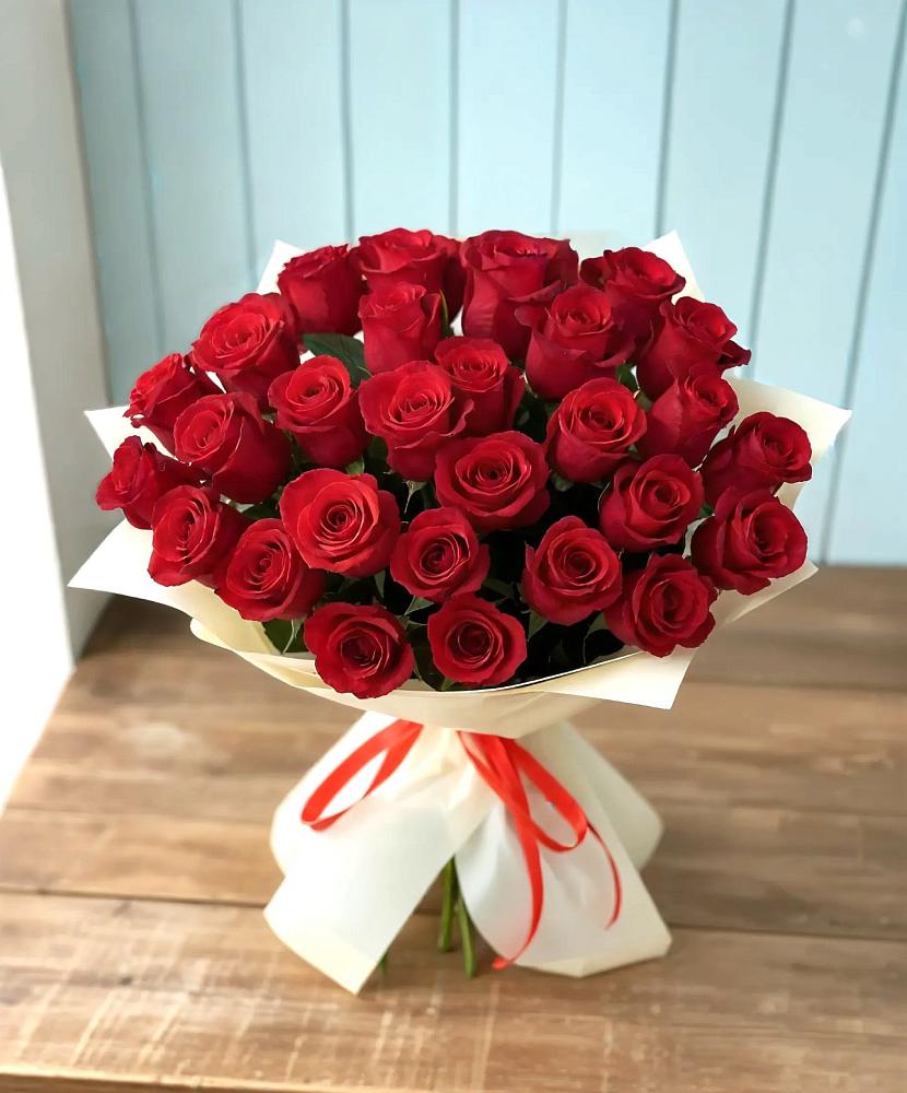 Букет 29 Красных роз в Орда