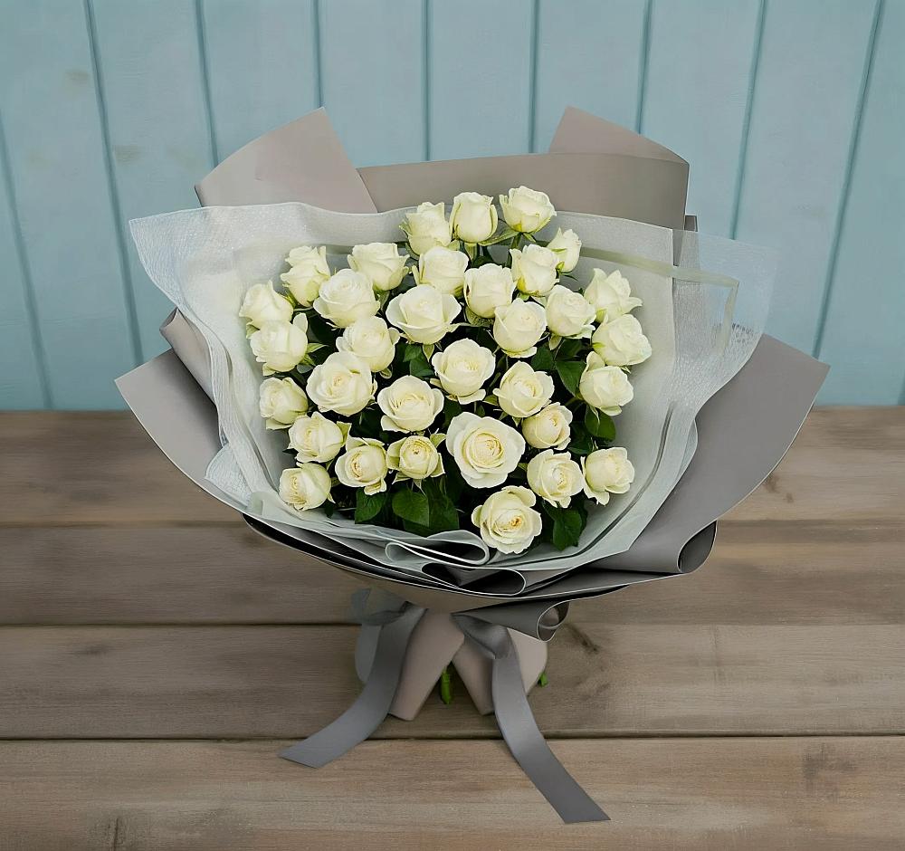 Букет Белоснежная нежность в Орда