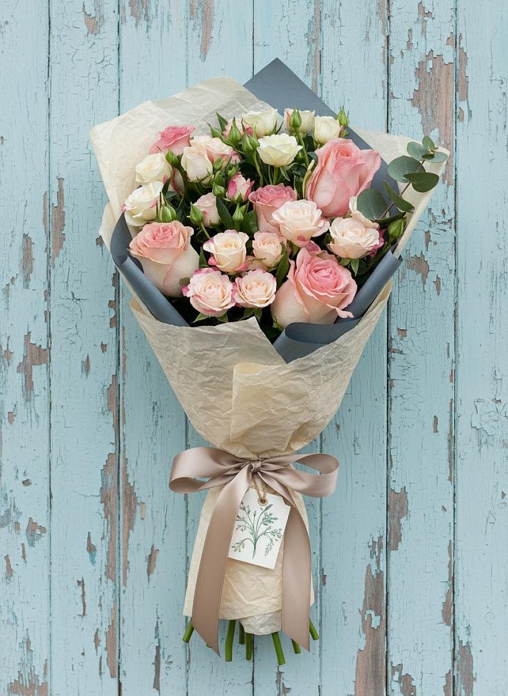 Букет цветов из: Розы в Орда