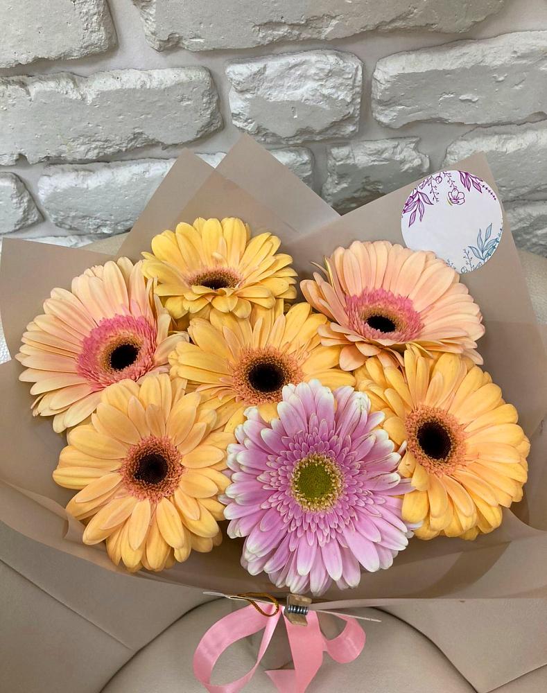 Букет цветов из: Герберы в Орда