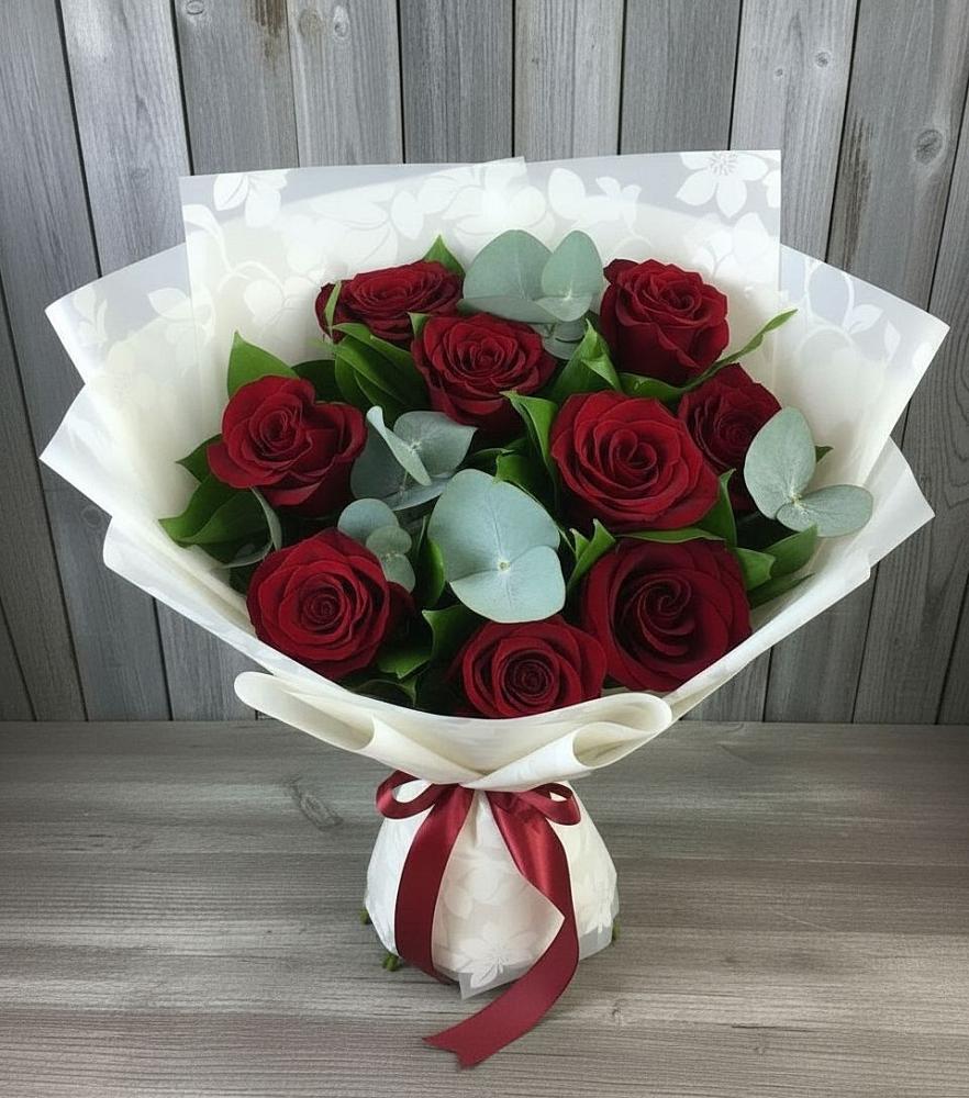 Букет цветов из: Розы в Орда