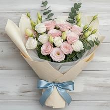 Букет цветов из:  Лизиантусы в Орда