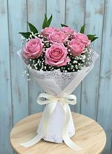 Букет цветов из:  Розы в Орда