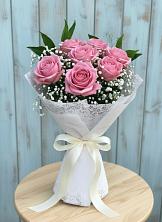 Букет цветов из:  Розы в Орда