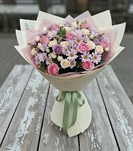 Букет цветов из:  Розы и Хризантемы в Орда