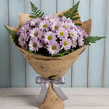 Букет цветов из:  Хризантемы #REPLACE_PRED# Орда