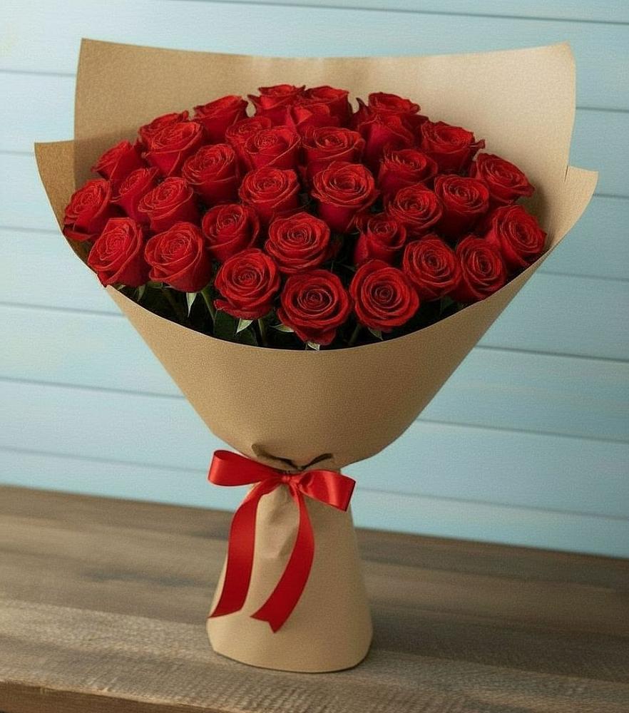 Букет Красные розы Милано в Орда