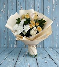 Букет цветов из:  Розы и Хризантемы в Орда
