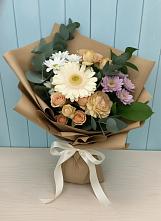 Букет цветов из:  Герберы и Хризантемы в Орда