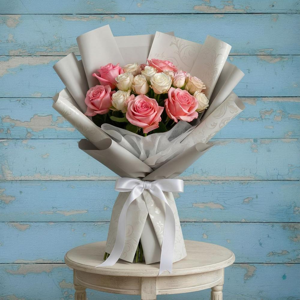 Букет цветов из: Розы в Орда