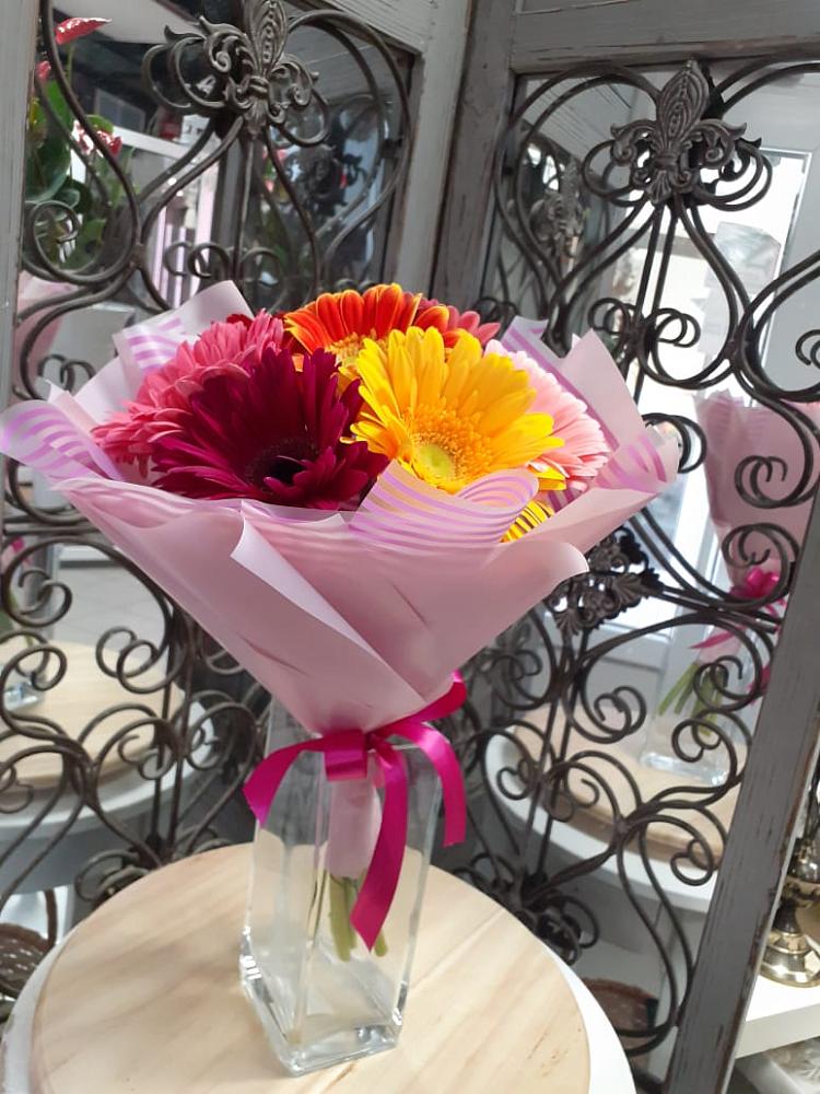 Букет цветов из: Герберы в Орда