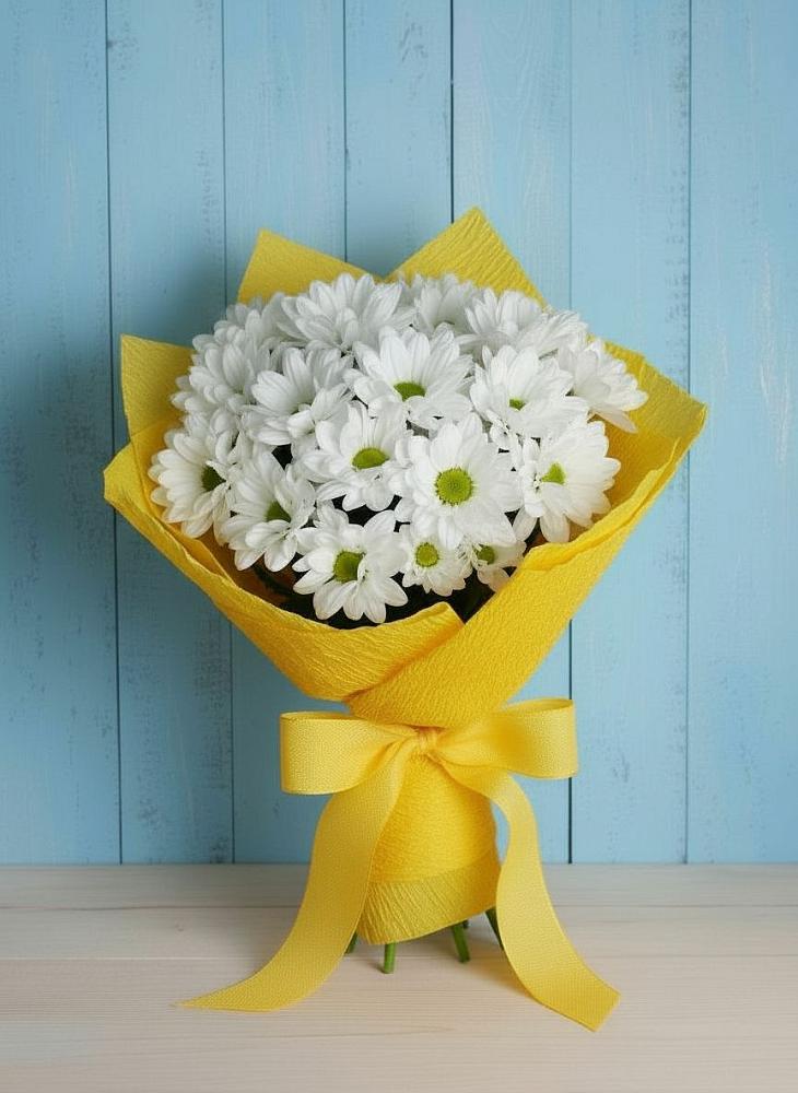 Букет цветов из: Хризантемы в Орда