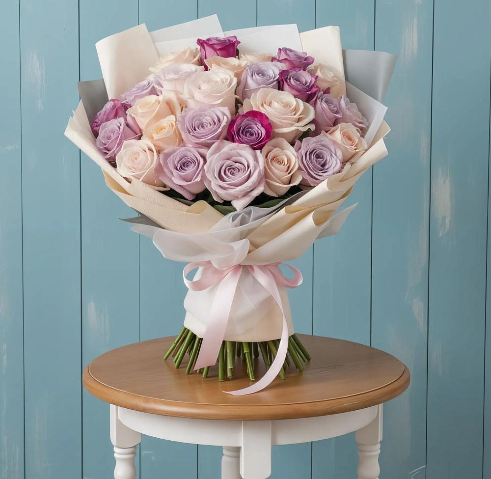 Букет цветов из: Розы в Орда