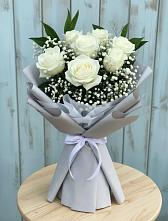Букет цветов из:  Розы в Орда