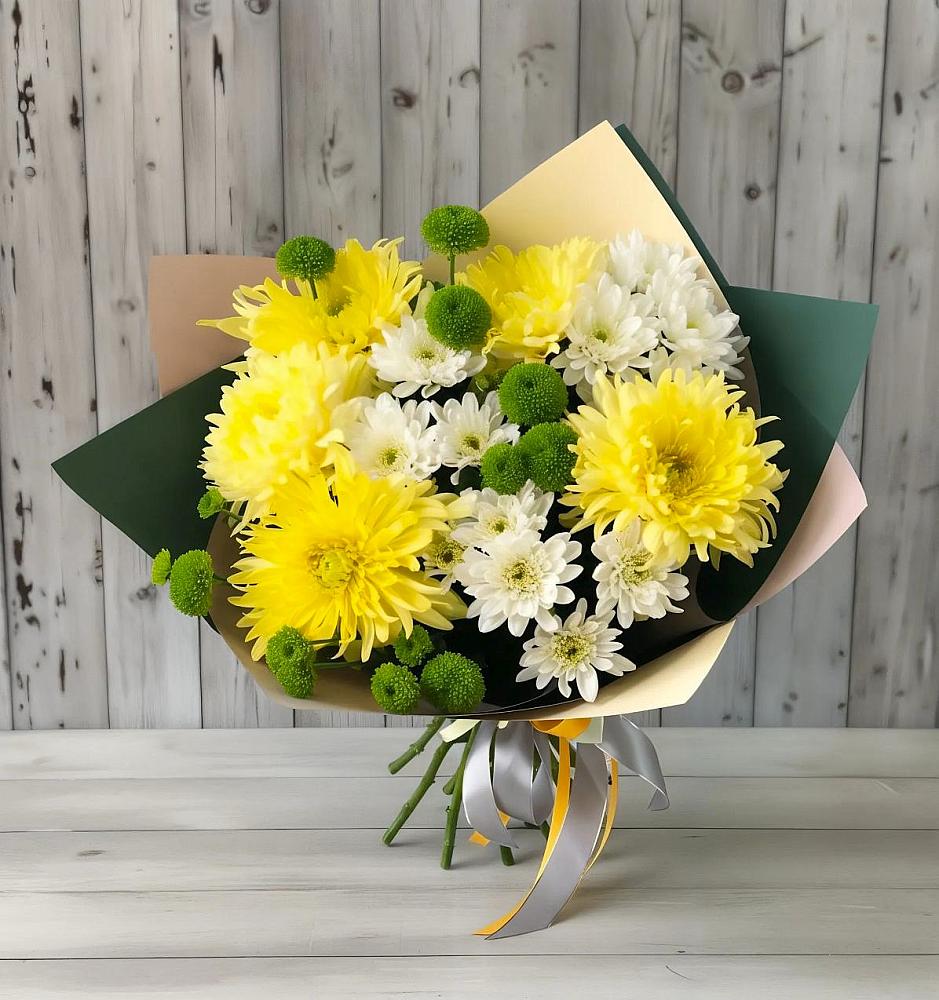 Букет цветов из: Хризантемы в Орда