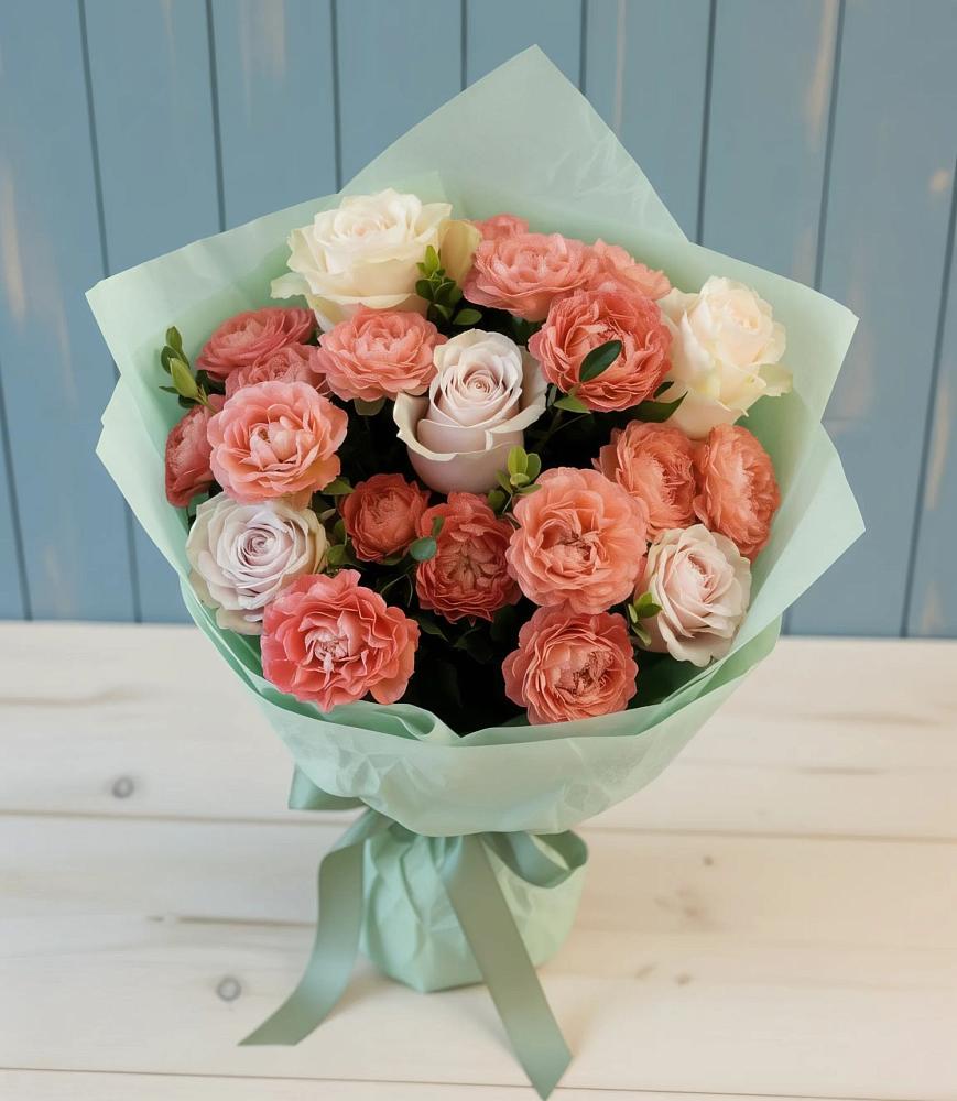 Букет цветов из: Розы в Орда