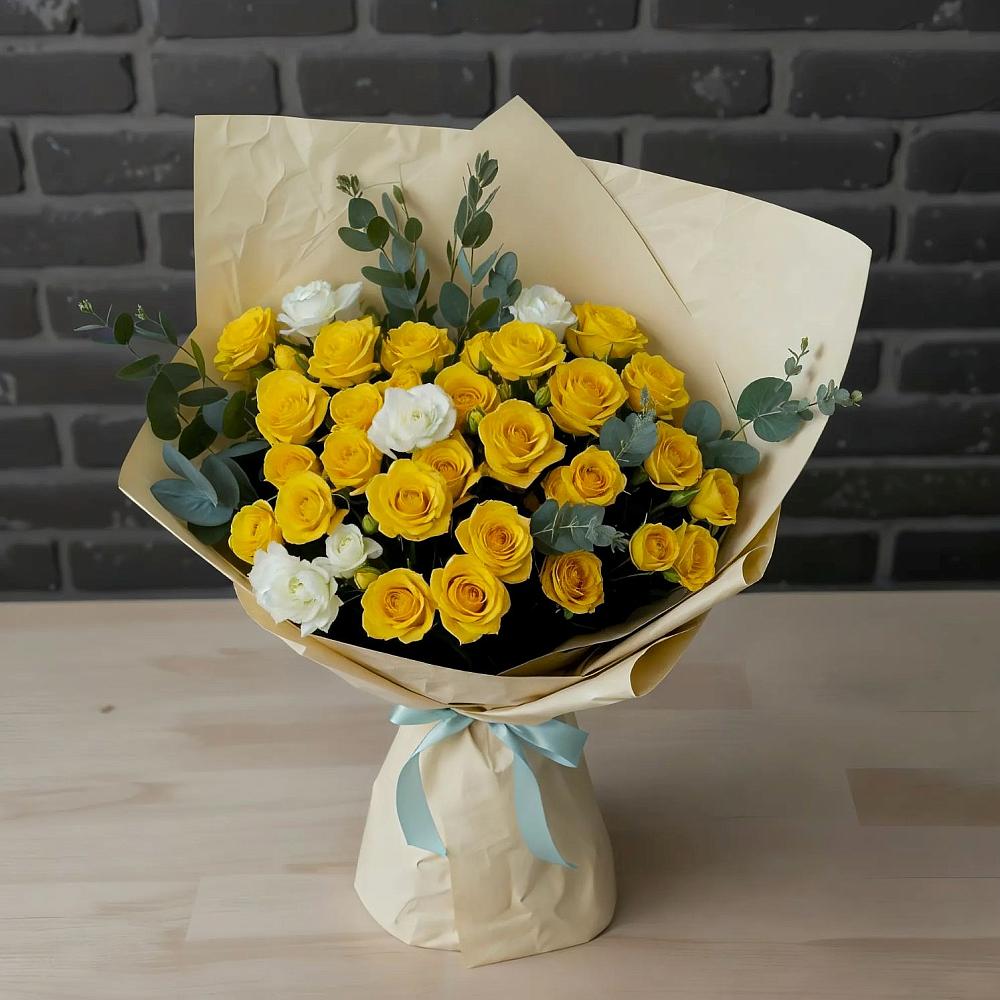 Букет цветов из: Розы в Орда