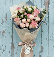Букет цветов из:  Розы в Орда