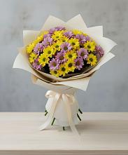 Букет цветов из:  Хризантемы в Орда