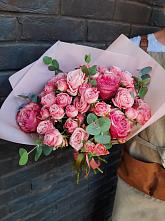 Букет цветов из:  Розы в Орда