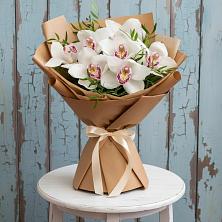 Букет цветов из:  Орхидеи и Розы в Орда