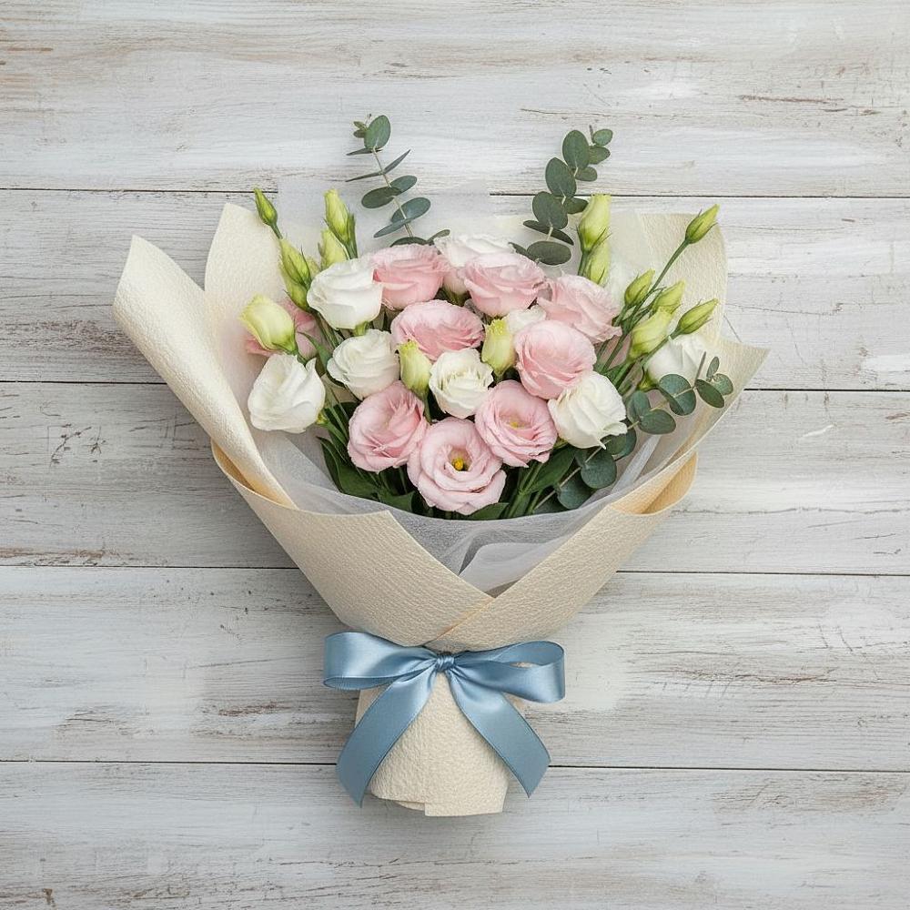 Букет цветов из: Лизиантусы в Орда