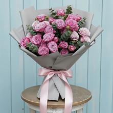 Букет цветов из:  Розы в Орда